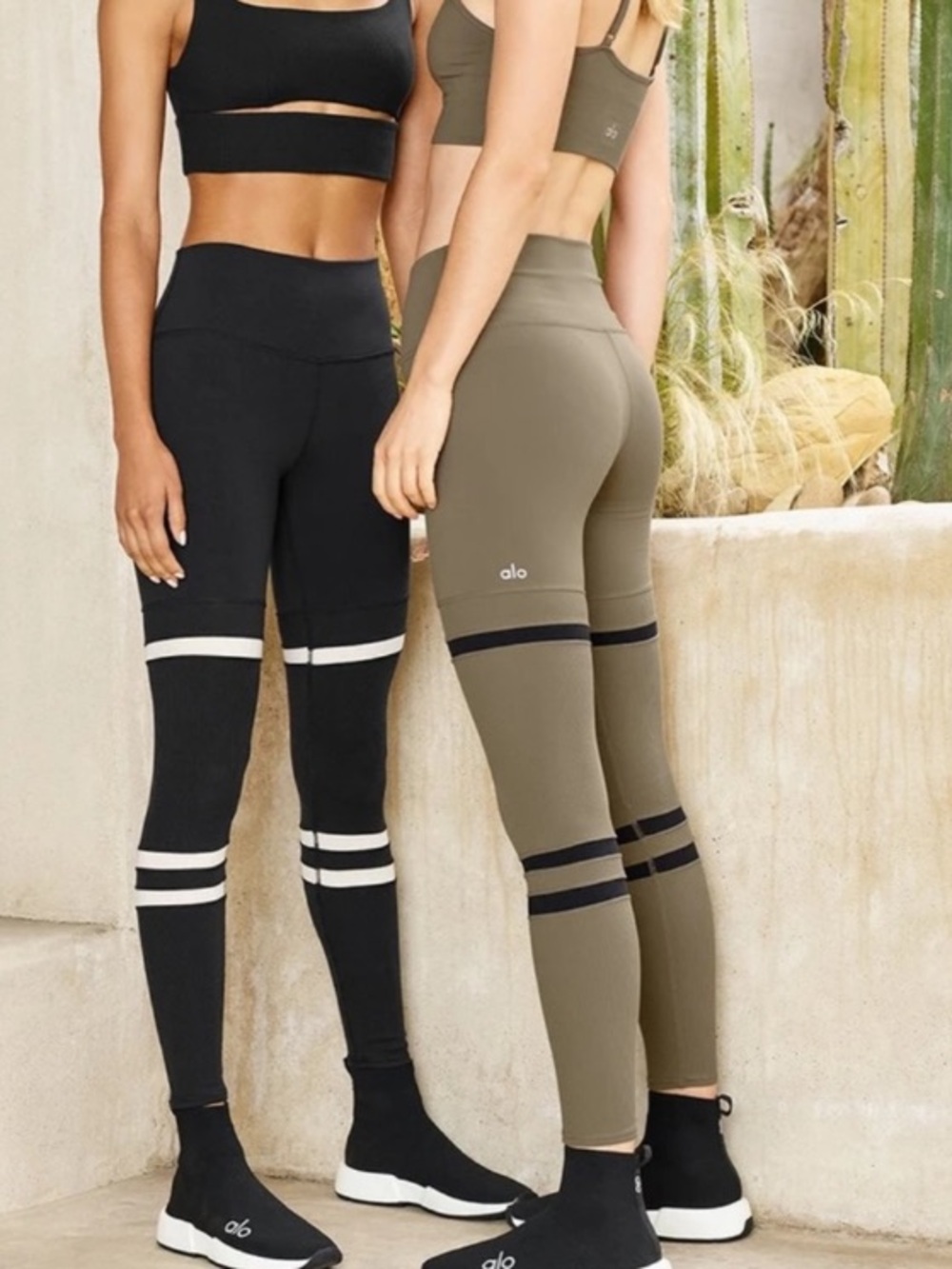 ALO Yoga Legit High Waist Leggings Olive Size Small